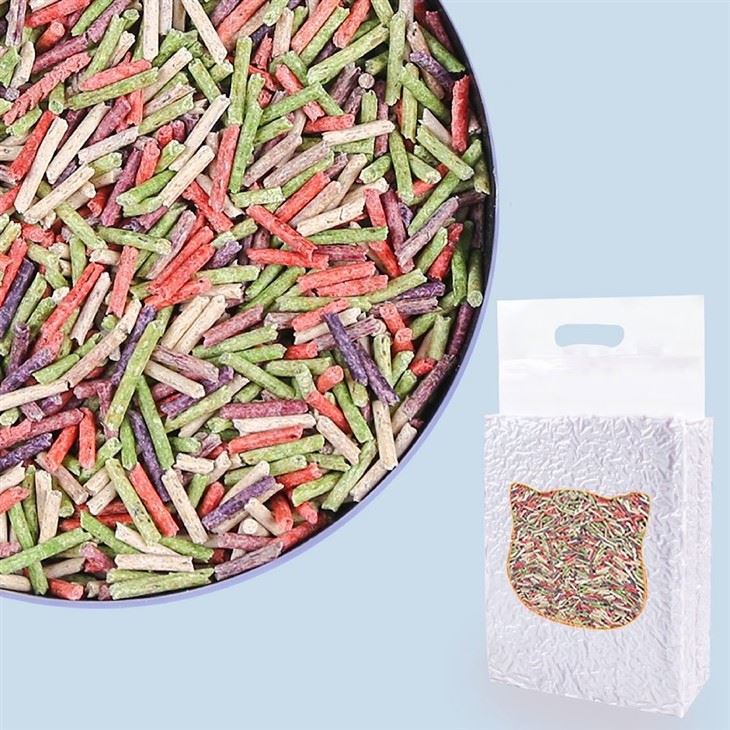 mixed tofu cat litter kitty litter brick shape vacuum packing machine